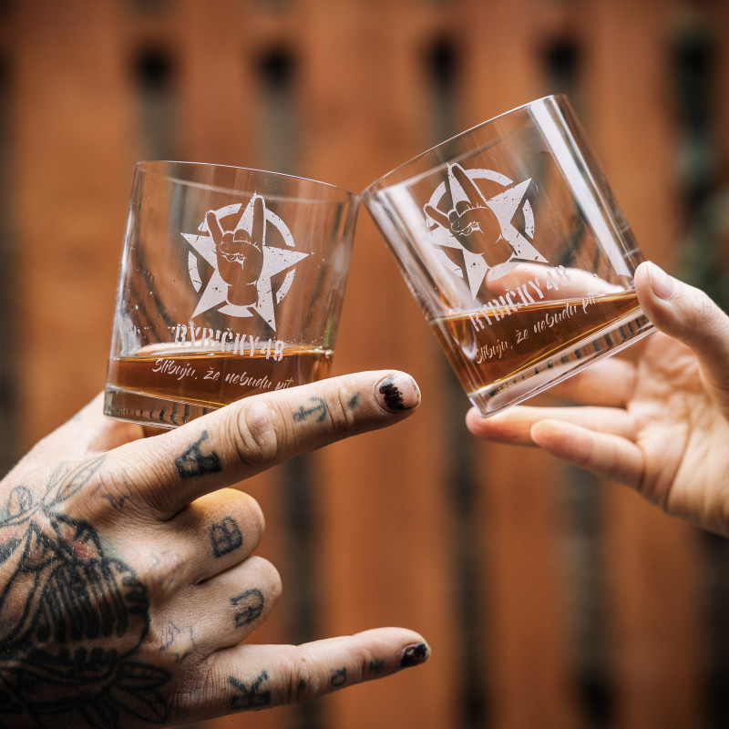 2x Sklenička whisky R48
