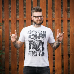 EKOtričko BIGBÝT BÍLÉ - Pánské